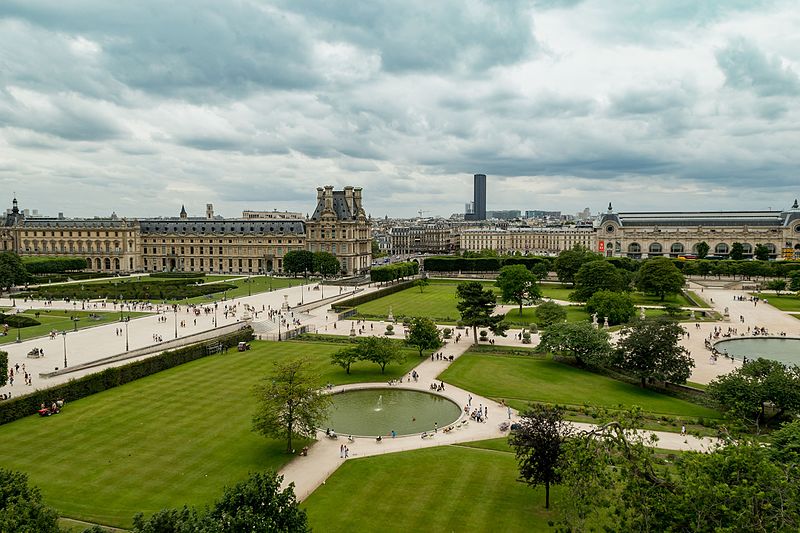 Tuileries Garden Luftbild | Image Credit - dronepicr, CC BY 2.0 Via Wikimedia Commons