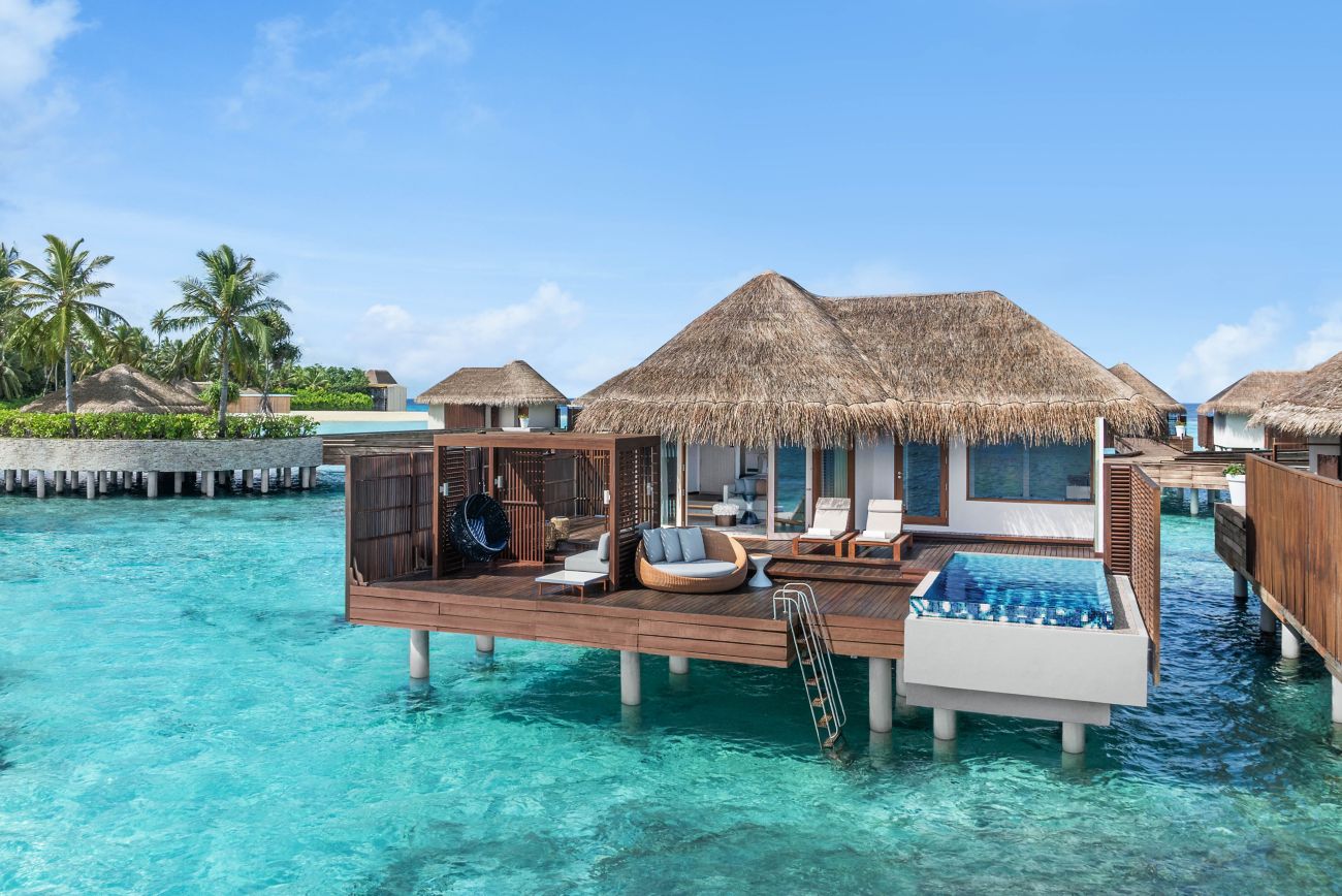 Maldives over water villas
